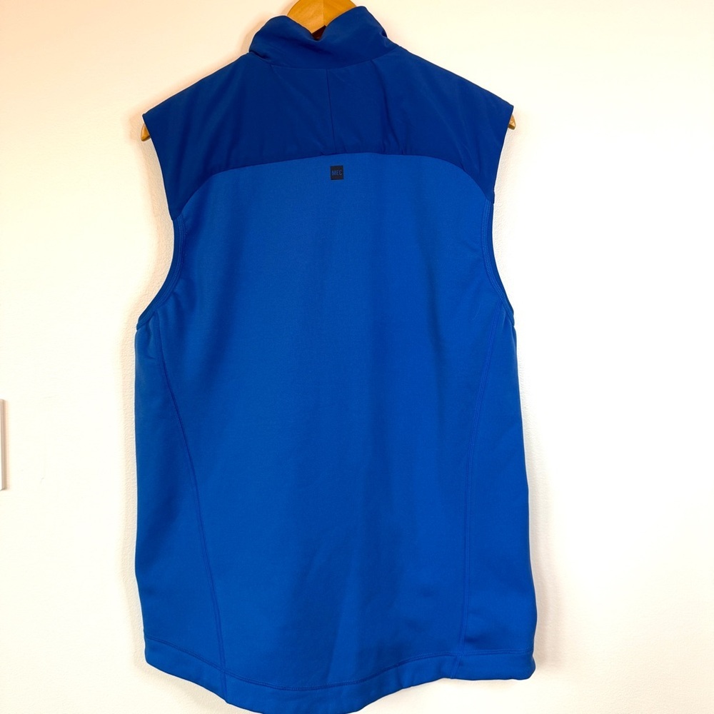 MEC Men's Vibrant Blue zip up Active wear Vest size Large - Picture 2 of 9